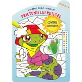 Colorez dupa numere! Prietenii lui Peticel. Nivelul 4/***