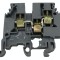 Rigleta cu o intrare si doua iesiri 25A 4mm2 M4-6-3A Bloc terminal Entrelec