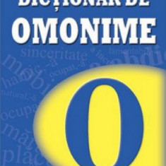 Dictionar de omonime | Cristina Vasile