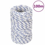 Cumpara ieftin Franghie de barca, alb, 2 mm, 100 m, polipropilena