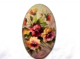 Tablou pe lemn cu flori 40624