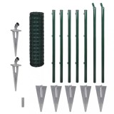 Cumpara ieftin Euro gard, verde, 10 x 1 m, otel