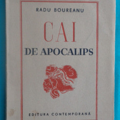 Radu Boureanu – Cai de apocalips ( prima editie 1939 )