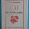 Radu Boureanu &ndash; Cai de apocalips ( prima editie 1939 )