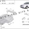 Scut metalic motor VW Polo 6N1 1.4 / 1.6 fabricat in perioada 1995 - 1999 APS-30,143