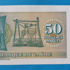 50 Makuta 1993 Zair - Bancnota SUPERBA - UNC