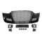 Set bara fata AUDI A4/S4 (B8), 11.2011-12.2015, cu rame cromate, cu lampi ceata, cu gauri spalator; grunduit, de vopsit; type RS4; cu grile; cu supor