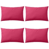 vidaXL Perne de exterior, 4 buc, roz, 60 x 40 cm