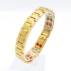 Bratara Inox Magnetica Aurie cod B863G