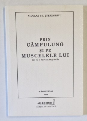 PRIN CAMPULUNG SI PE MUSCELELE LUI ( SI CU O HARTA A REGIUNII ) de NICOLAE TH. STEFANESCU , 2012 *EDITIE ANASTATICA foto