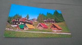 CARTE POSTALA CAMPING LA LACUL ROSU CIRCULATA