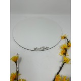 Set 10 platouri rotunde personalizate,MDF,grosimea 2.5mm