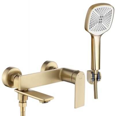Baterie pentru cadă REA STORM Brush Gold foto