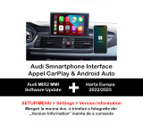 Audi Smartphone Interface Audi A6 si A7 (2015-2018) Apple CarPlay Android Auto