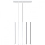 Lampă suspendată PASTELO 5 alb, Sollux Lighting