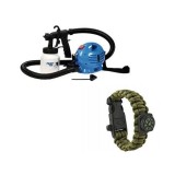 Pachet Pistol Spray, Gaia, Paint Zoom 650w Pentru Vopsit si Zugravit + Bratara Busola