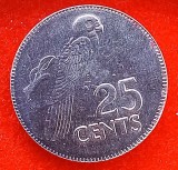(M1535) MONEDA SEYCHELLES - 25 CENTS 2000, EXOTICA