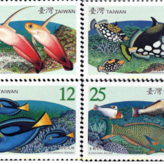 TAIWAN-2007-PESTI Serie completa de 4 timbre MNH