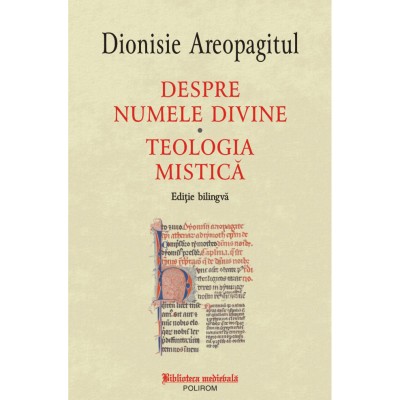 Despre numele divine, Dionisie Areopagitul foto