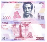 Cuba 2 000 2000 Pesos 2026 P-New UNC