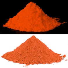 Pigment orange fluorescent reactiv UV - 100 gr foto