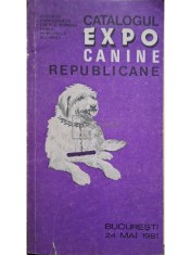 Catalogul Expo Canine Republicane (Editia: 1981) foto