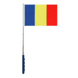Steag Romania extensibil cu maner, 29 x 22 cm, General