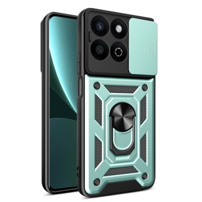 Husa pentru Honor 200 Smart / X7c - Techsuit CamShield Series - Green foto