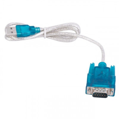 Cablu convertor USB RS232 port Serial PDA9 DB9 HL-340 CH340 foto