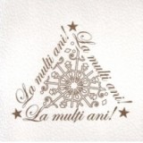 Felicitare - La multi ani! (alba)