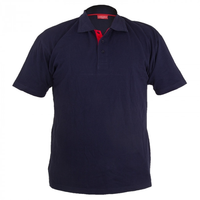 Tricou Bumbac Polo / Albastru - S