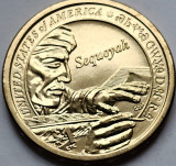 1 Dollar 2017 USA, Sacagawea Native, unc, Sequoyah, litera P/D, America de Nord