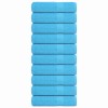 Gossi prosoape de baie 10 buc turcoaz 100x150 cm 360 g/m2 100% bumbac