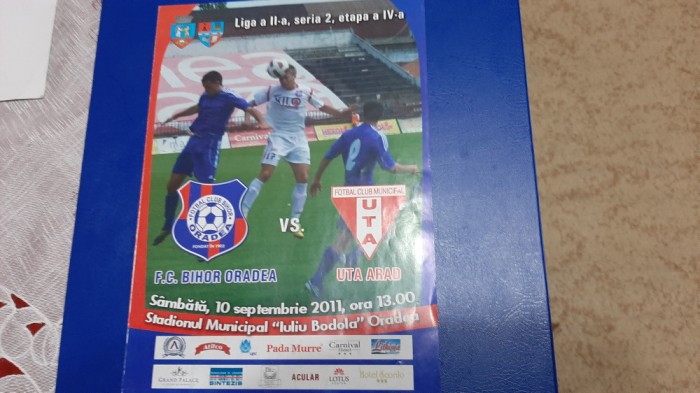 program FC Bihor - UTA