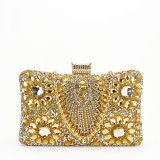 Cumpara ieftin Geanta clutch aurie cu cristale 2023-15 05