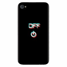 Husa silicon pentru Apple Iphone 4 / 4S, Off