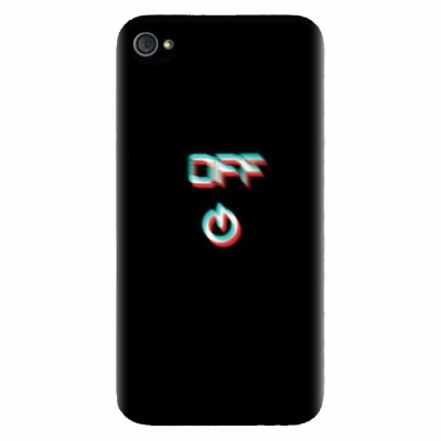 Husa silicon pentru Apple Iphone 4 / 4S, Off foto