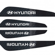 Set protectii usi Carbon 5D - Hyundai