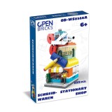 Set de constructie de jucarie - Magazin de Papetarie (222 piese), Open Brick Source