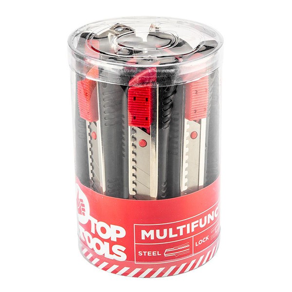Set cuttere cu lama detasabila TOP TOOLS 17B528-12 HardWork ToolsRange