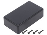 Carcasă universală SMART ABS neagră 51x89x25mm