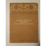 Jeno Nagy - Portul popular maghiar din ținutul Calatei (1958)