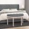 vidaXL Bancă, gri &icirc;nchis, 81,5x41x49 cm, material textil 344409