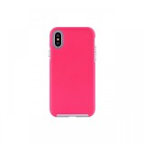 Carcasa iPhone XS / X Devia KimKong Rose Red (antishock, din doua bucati)