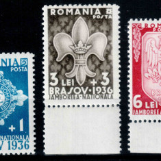 Romania 1936, LP 115, Jamboreea Nationala Brasov, MNH!