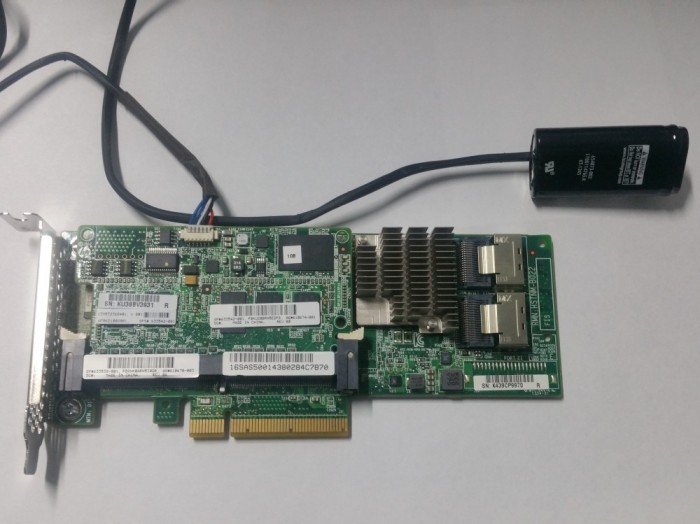 Controller HP Smart Array P420 + 2GB FBWC Cache +Battery 633539-001 633543-001 660093-001 LOW PROFILE