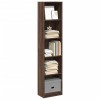 VidaXL Bibliotecă, stejar maro, 40x24x176 cm, lemn prelucrat 857798