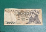 Bancnota 2000 zloți 1977 Polonia
