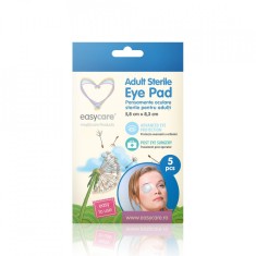 Pansamente oculare EASYCARE sterile, pentru adulti 5,8x8,3cm 5buc/cutie