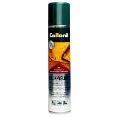 Spray impregnare si ingrijire piele intoarsa Collonil Nubuk + Velours, 200 ml, maro-mediu